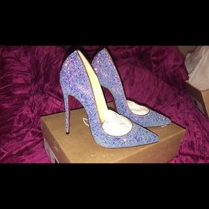 Christian Louboutin So Kate Glitter Dragonfly